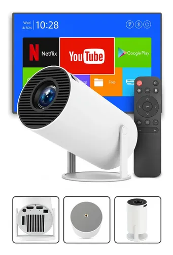 Mini Projetor Davely HY300 4K Android