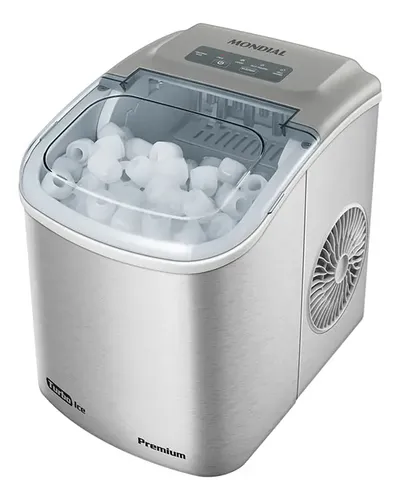 Máquina de Gelo Turbo Ice Premium Mondial 120W MG-12-GI