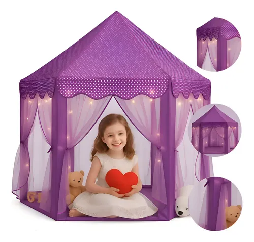 Tenda Castelo Infantil Rosa