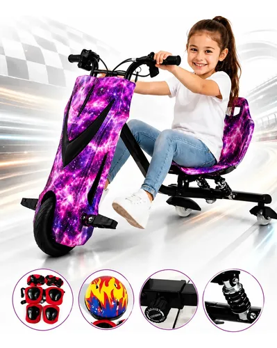 Triciclo Elétrico Drift 350W 36V