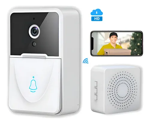 Campainha sem Fio com Câmera Wi-Fi