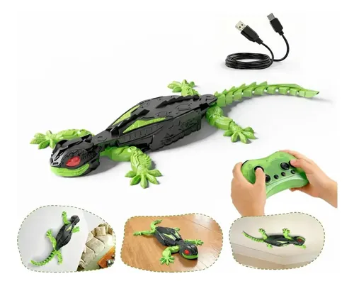 Lagarto Robô com Controle Remoto